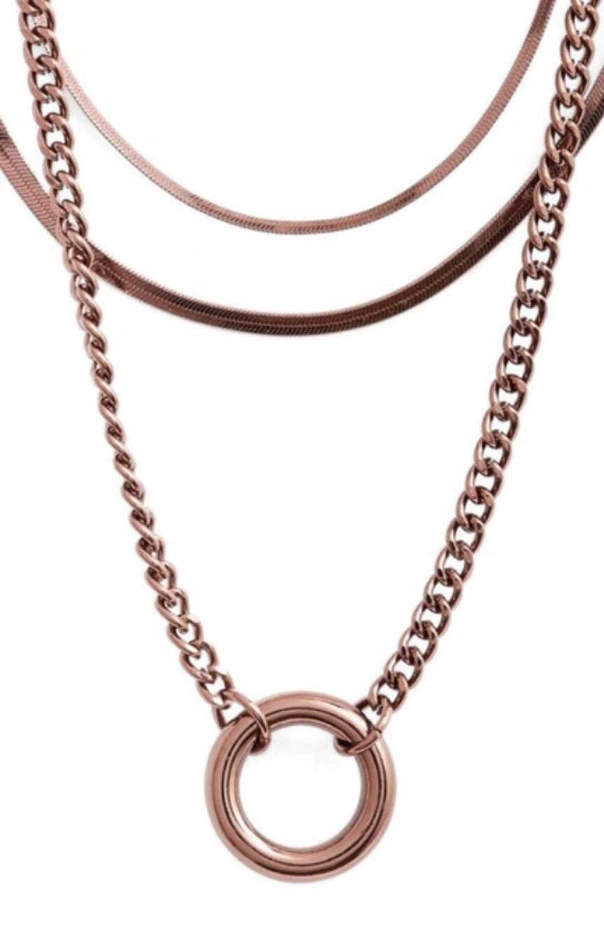 8 Other Reasons X Draya Michele Hidden Treasure Necklace Set Of 3 Formalwear